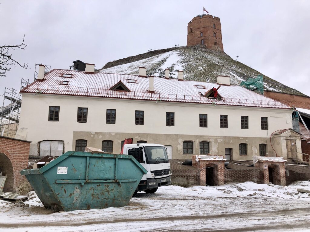 Pilininko namas (Arsenalo g. 1) - Museum - construction photos