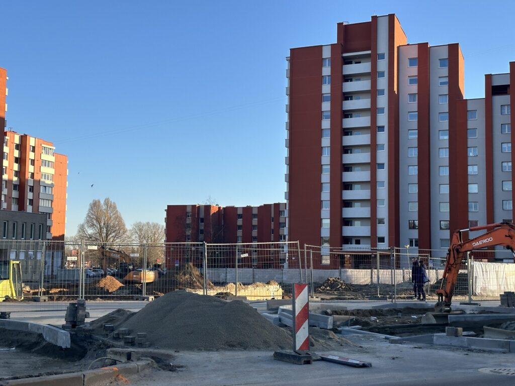 MAXIMA Liepojos g. (Liepojos g. 10) - Food store - construction photos