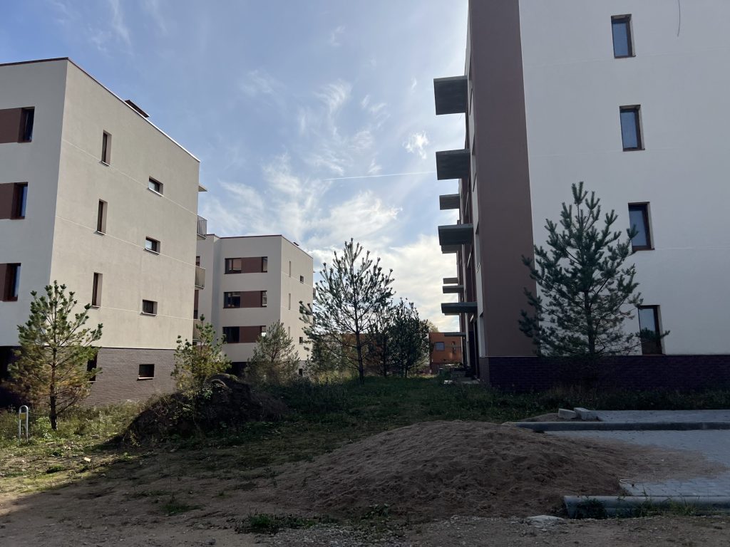 Horizontai (rytų, pietų, šiaurės) (Simono Grunau g. 34, 36, 38) - Multi apartment - construction photos