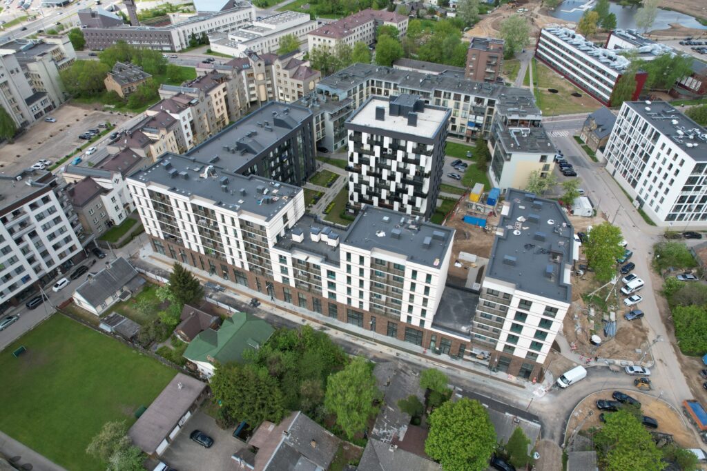 Andrum Metropolis (Lvovo g. 79) - Multi apartment - construction photos