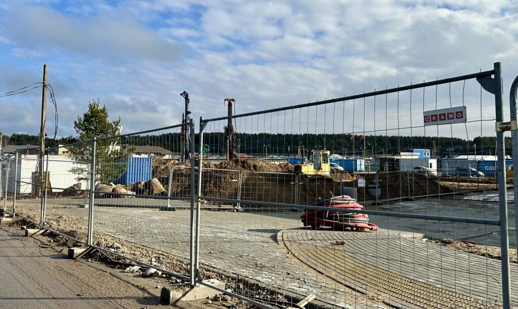 Vilniaus verslo parkas Gariūnų g. 2 etapas (Gariūnų g. 57) - Business park - construction photos