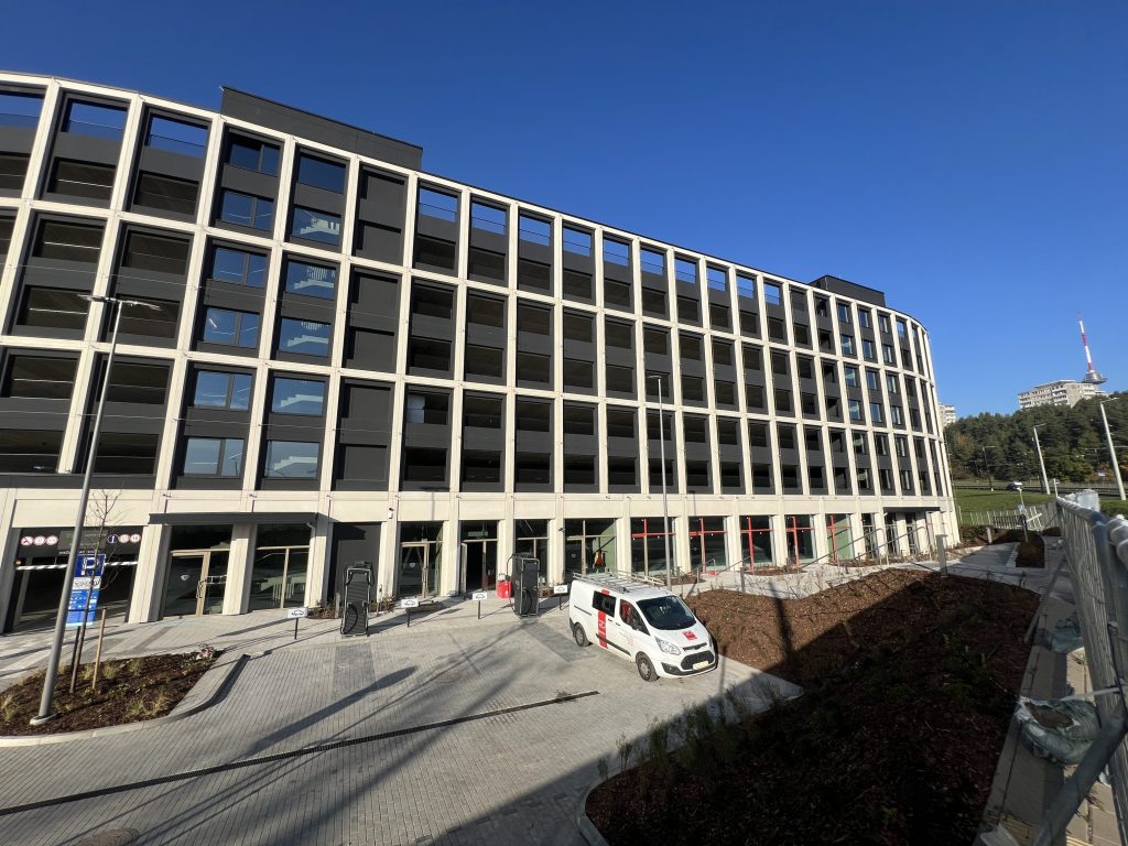 Business Garden Vilnius 2 etapas (parkingas) (Laisvės pr. 10) - Other commercial, Parking facility - construction photos