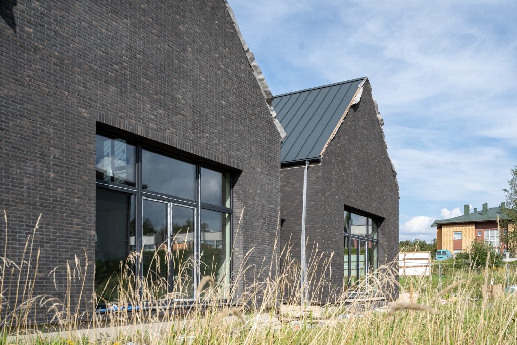 Žvaigždžių gatvės namai (Žvaigždžių g. 2, 4, 6, 8) - Private house community - construction photos