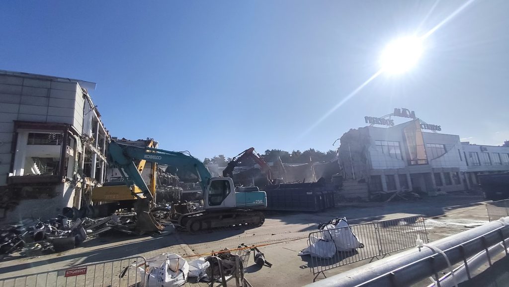 PC Mada rekonstrukcija (Viršuliškių g. 40, 42) - Shopping center - construction photos