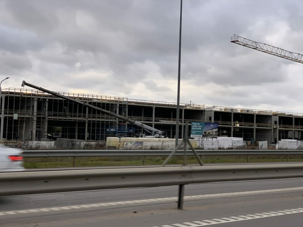 Vilniaus verslo parkas (Ukmergės g. 364) - Stock office / Flex space - construction photos