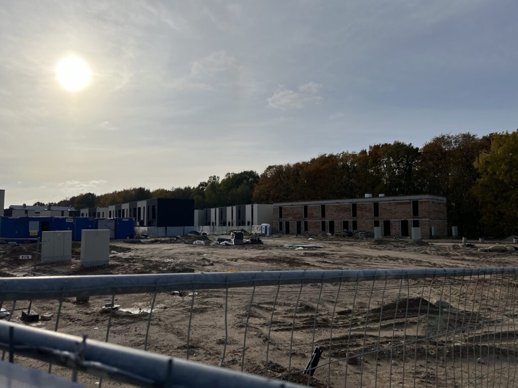 MO Garden 1 etapas (sublokuoti namai) (Mozūriškių g. 188, 200, 202, 204, 206, 208, 210, 212, 222, 224, 226, 228) - Row housing - construction photos