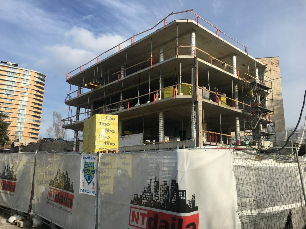 N1C (Nemenčinės pl. 1C) - Daugiabutis, Verslo centras - statybų nuotraukos