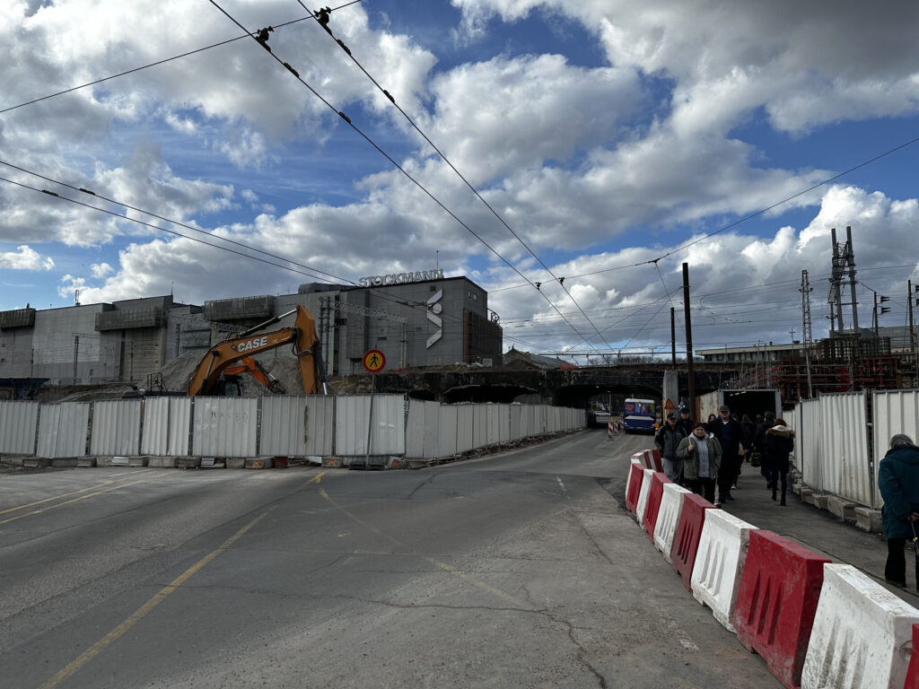 Gogoļa ielas posma pārbūve no Rīgas Centrālās dzelzceļa stacijas līdz Turgeņeva ielai (Gogoļa iela) - Kelias - statybų nuotraukos