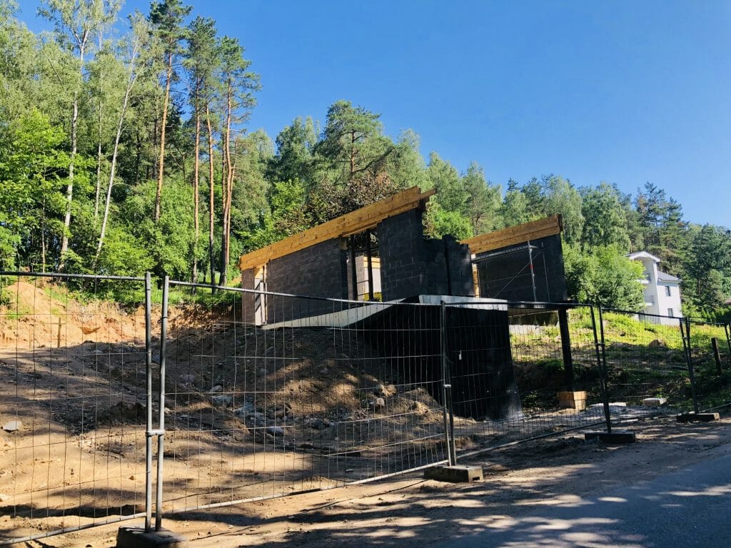 Pupojų g. 32, 34 (Pupojų g. 32, 34) - Private house community - construction photos