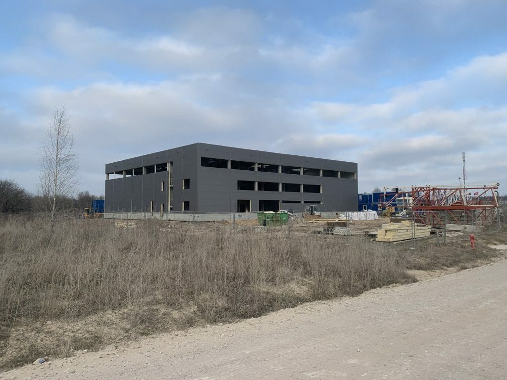 "GOTAS" administracinis (Nesvyžiaus g. 8) - Office center - construction photos