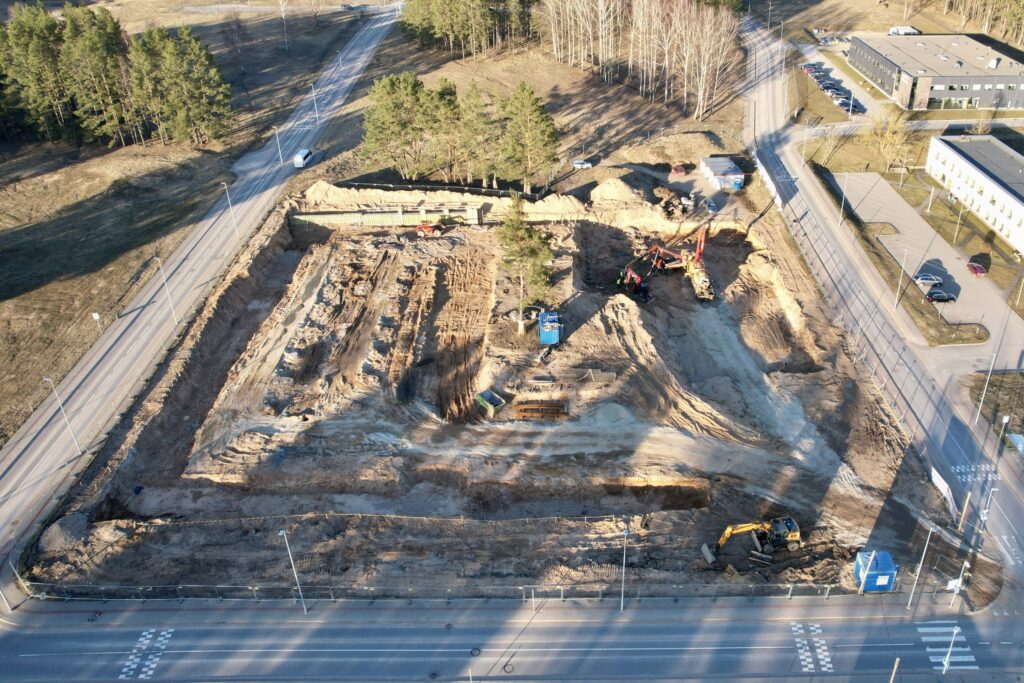 Vilniaus inovacijų parko verslo inkubatorius (Vismaliukų g. 34) - Mokslo įstaiga - statybų nuotraukos