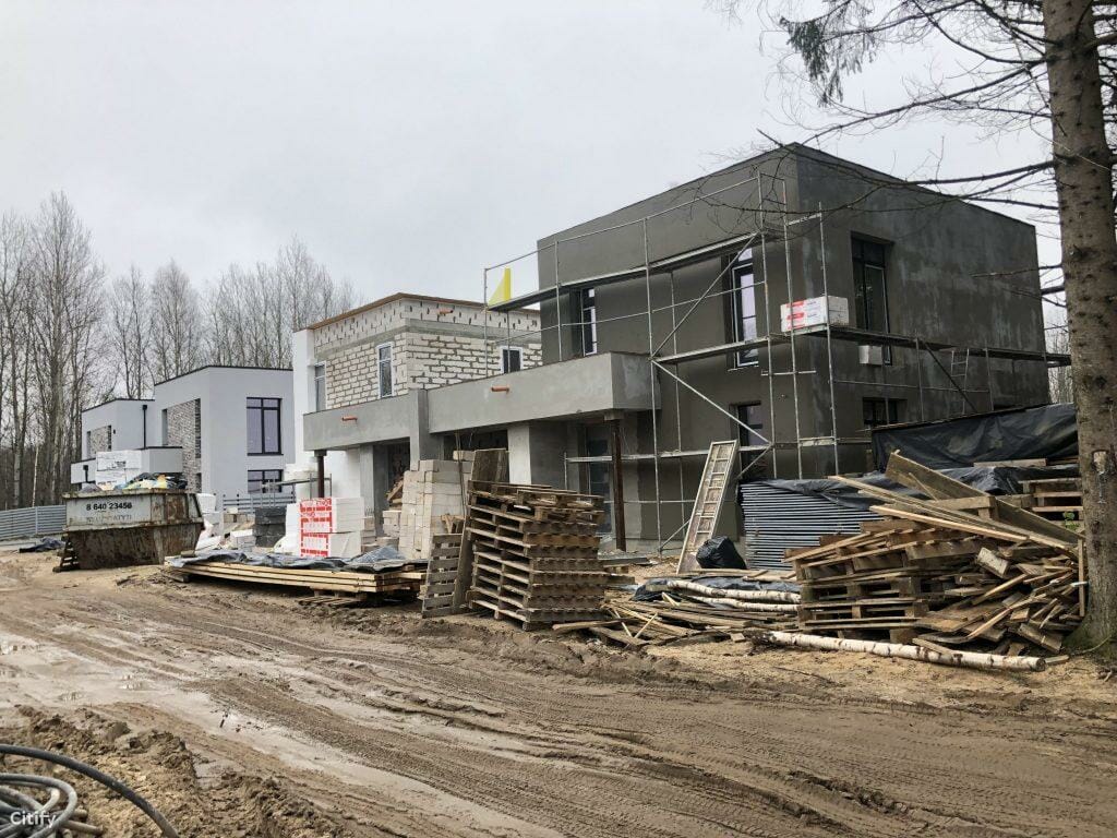 Petro Joniko g. 31, 33, 35, 37 (Petro Joniko g. 31, 33, 35, 37) - Row housing - construction photos