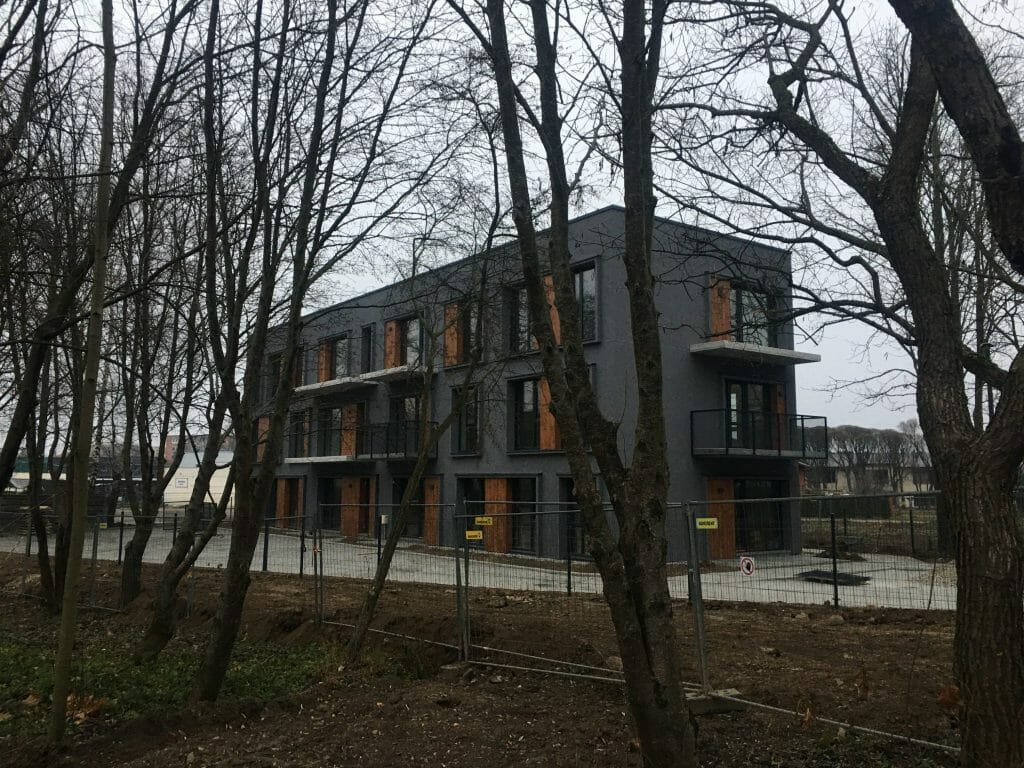 Aleksoto kaštonas (Svirbygalos g. 40) - Multi apartment - construction photos