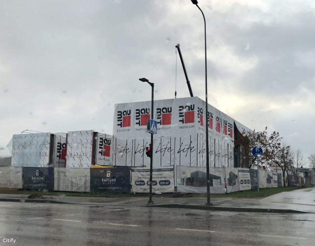 Partizanų g. 26B (Partizanų g. 26B) - Non-food store - construction photos