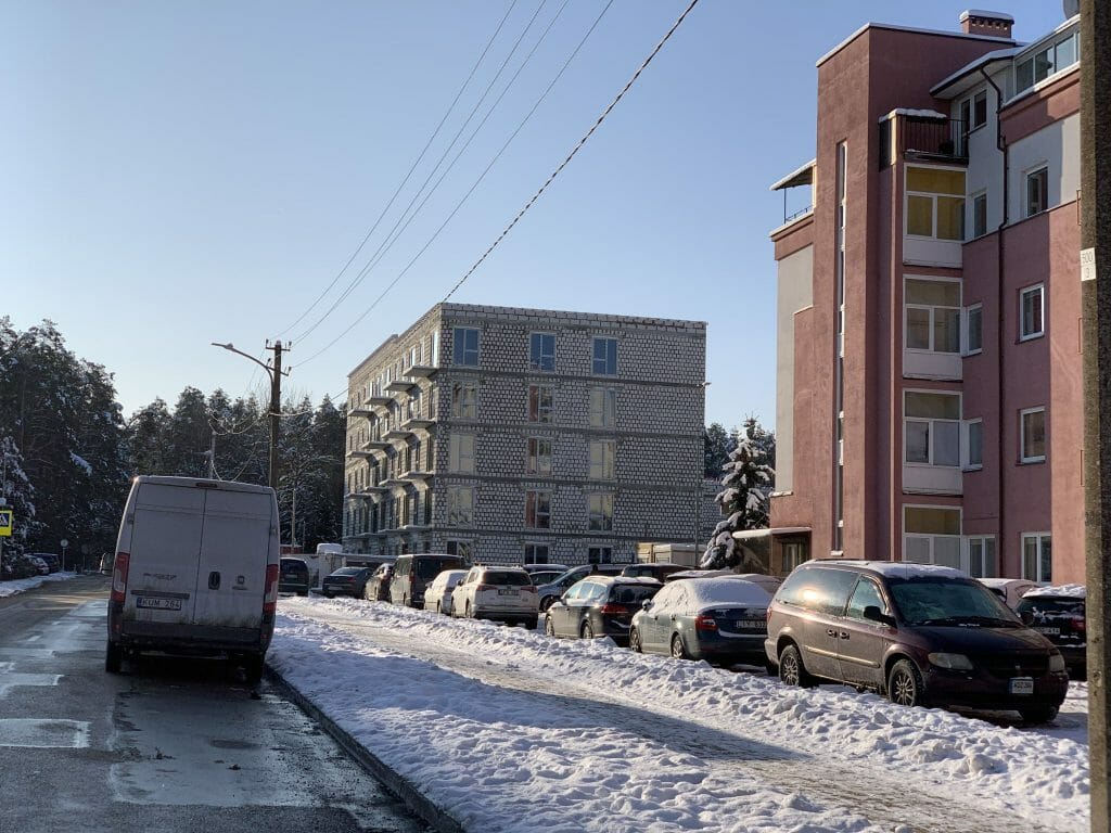 Būk čia (Bukčių g. 6) - Multi apartment - construction photos