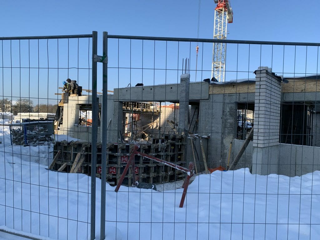 Aitvarų namai 3 etapas (Lietaus g. 6, Lazdynėlių g. 16) - Multi apartment - construction photos