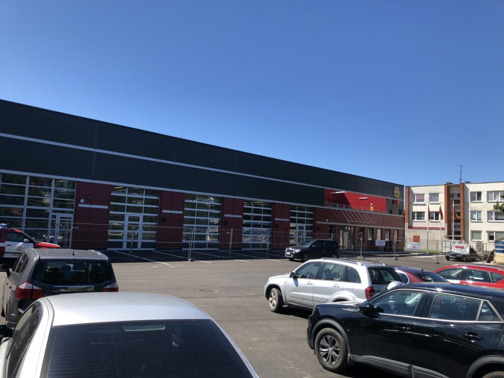 Priešgaisrinis depas (Rolando Jankausko g. 2) - Administrative - construction photos