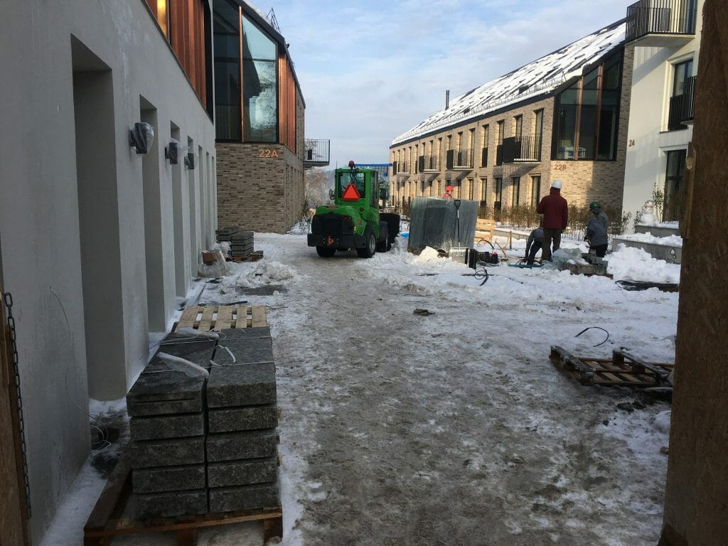 Misionierių sodai (Subačiaus g. 20) - Multi apartment - construction photos