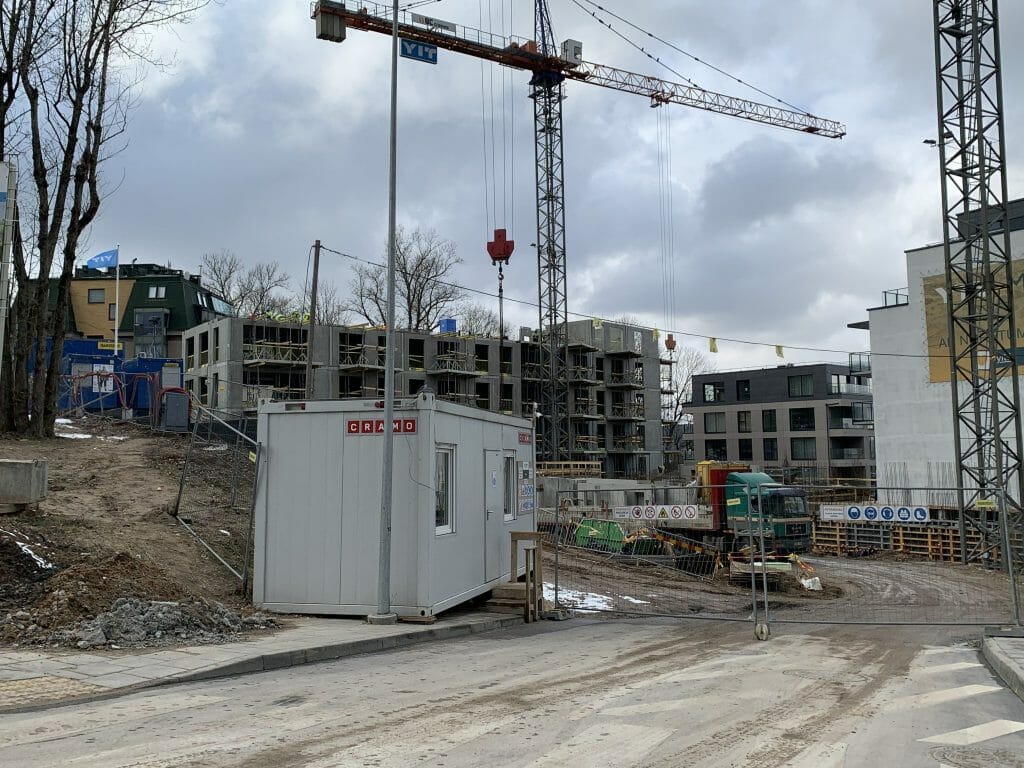 Matau Vilnių 3 etapas (Aludarių g. 9, 11) - Multi apartment - construction photos