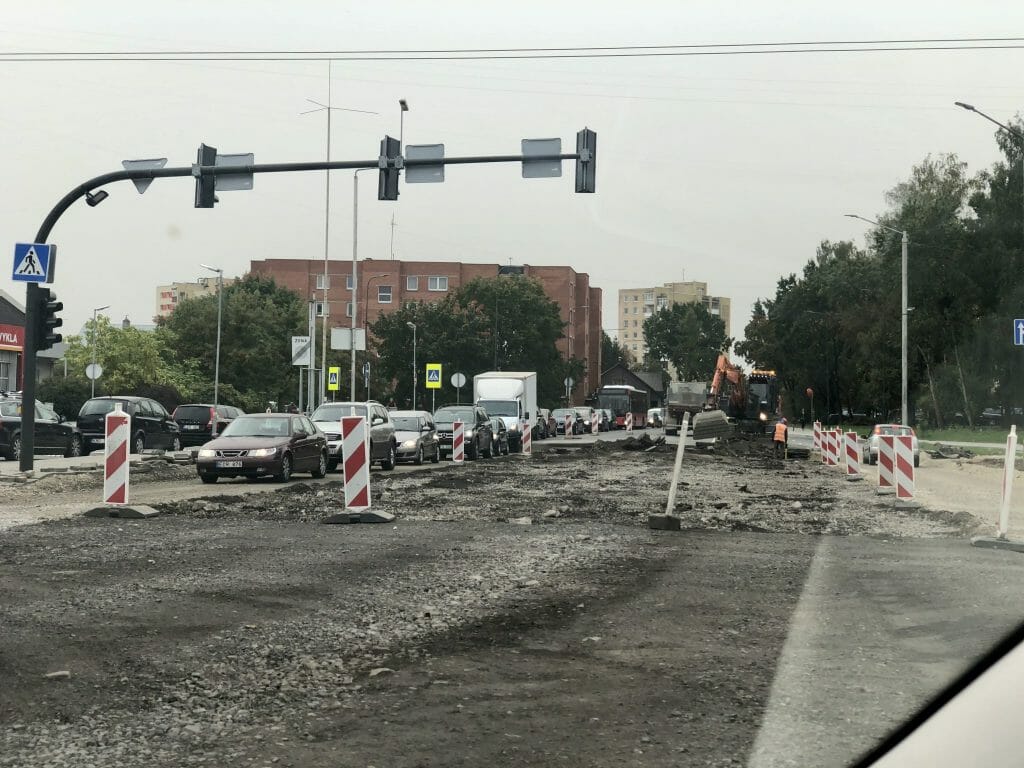 Kovo 11-osios g. rekonstrukcija (Kovo 11-osios g.) - Bike path, Street - construction photos
