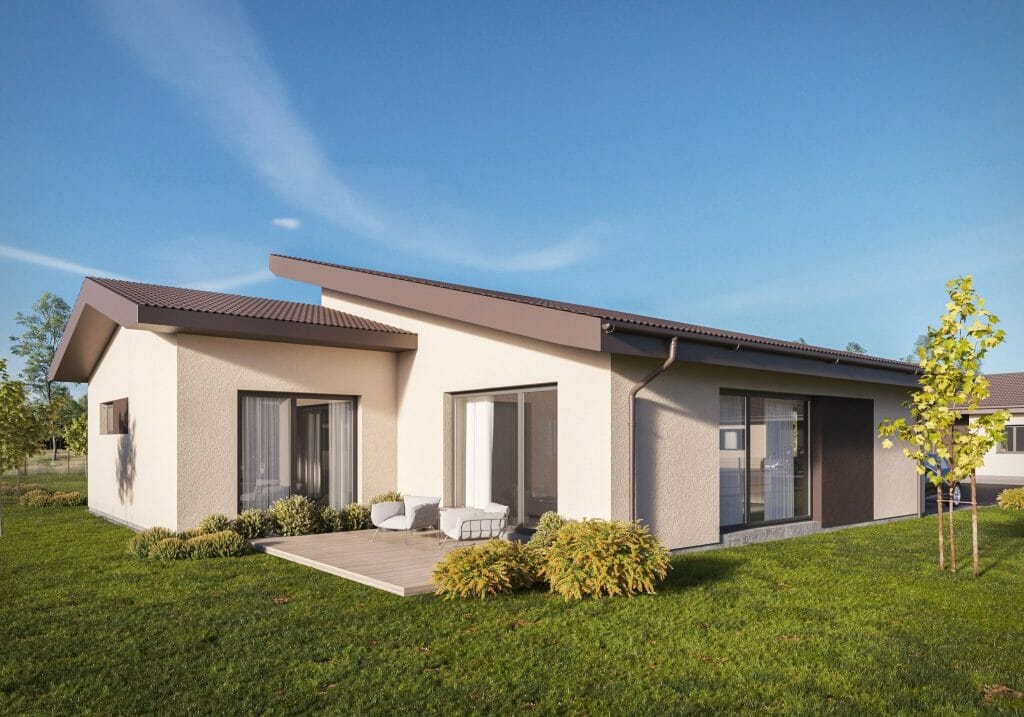 17 perlų (Uždaroji g.) - Private house community - visualization