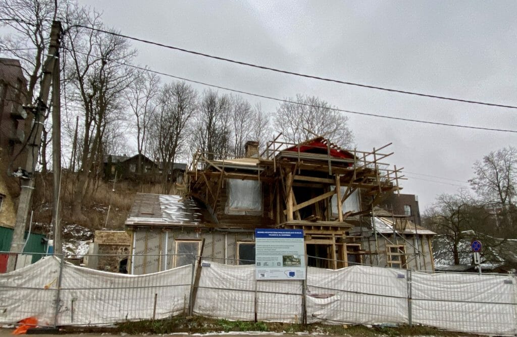 Medinės architektūros muziejus (Polocko g. 52) - Museum - construction photos