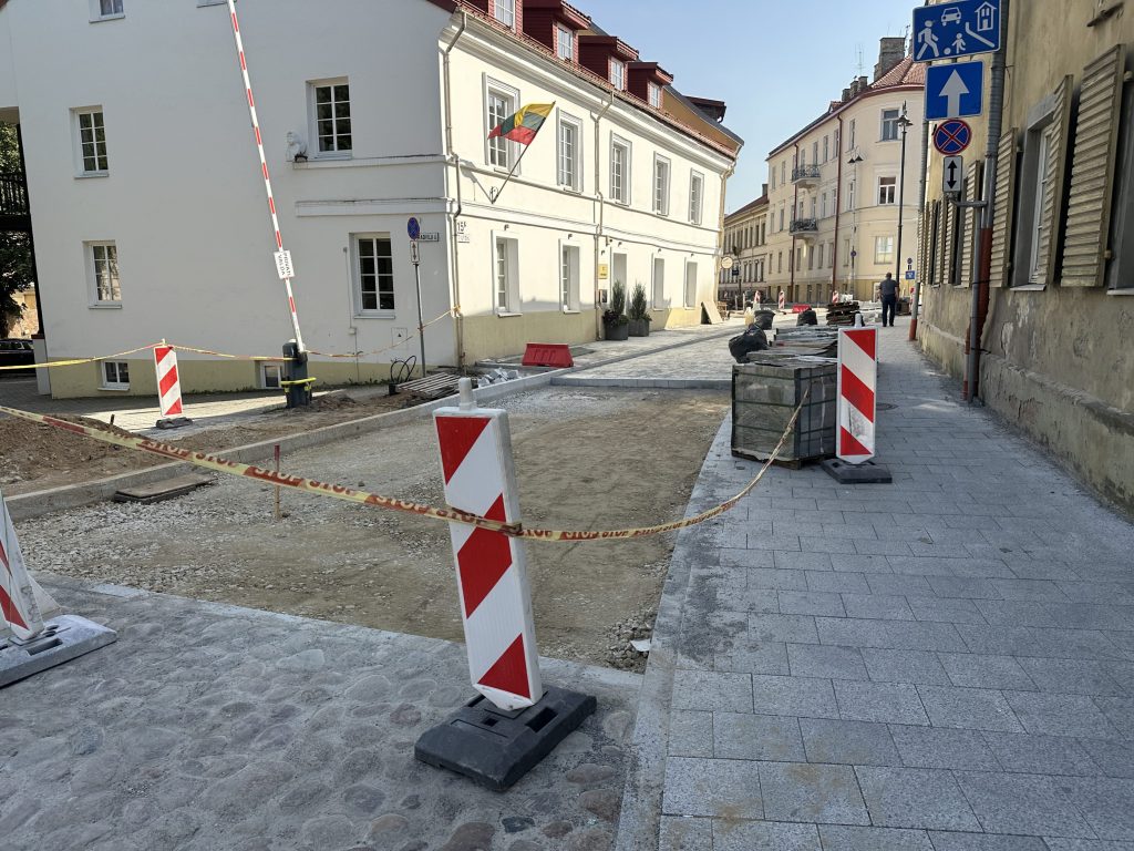 Tilto g., Ž. Liauksmino g. remontas 2 etapas (Tilto g., Ž. Liauksmino g.) - Street - construction photos