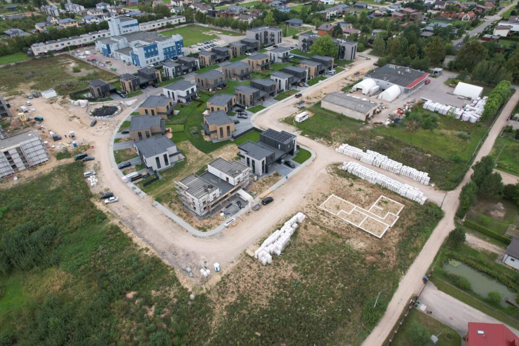 Ąžuolio namai 5 etapas (Povilo Revento g.) - Korterelamu, Ridaelamu - ehituse fotod