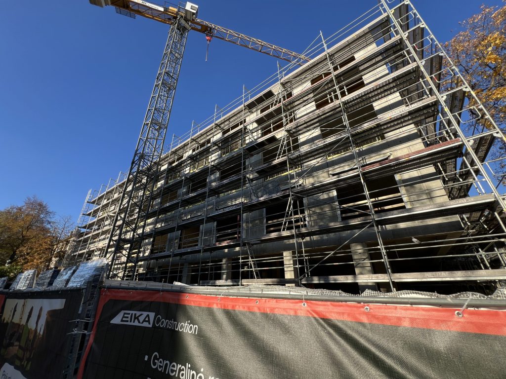 Sėlių g. 3A (Sėlių g. 3A) - Office center - construction photos