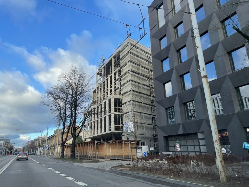 Švitrigailos g. 30 (Švitrigailos g. 30) - Office center - construction photos