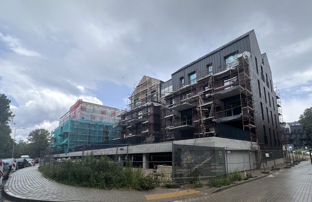Miško ardai 3 etapas (Burbiškių g. 6) - Multi apartment - construction photos