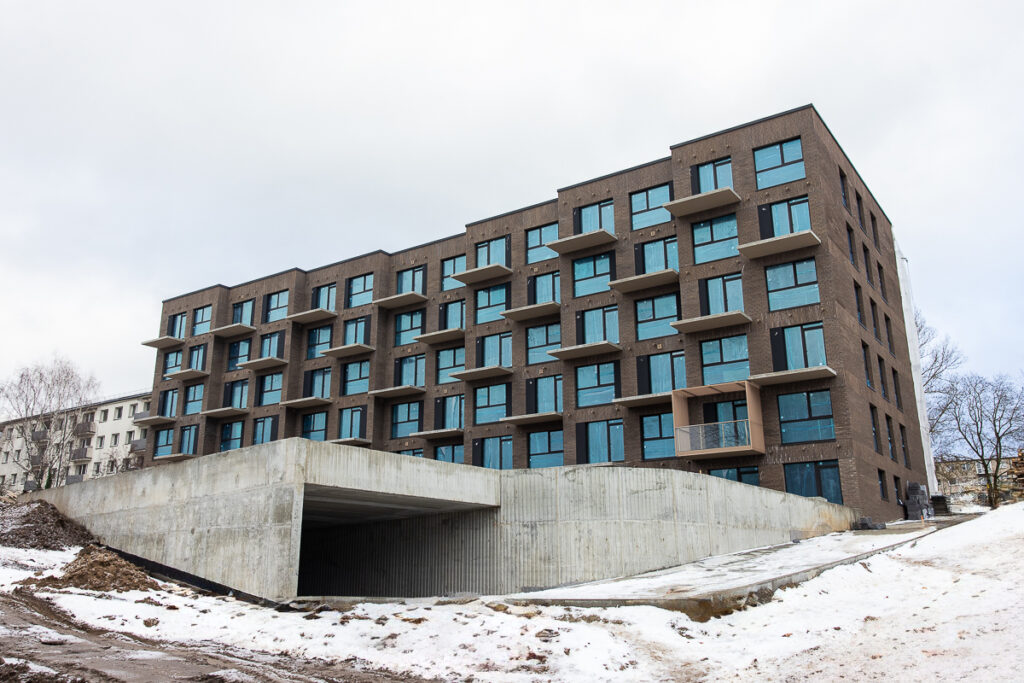 Vileišio 27 (P. Vileišio g. 27A) - Multi apartment - construction photos