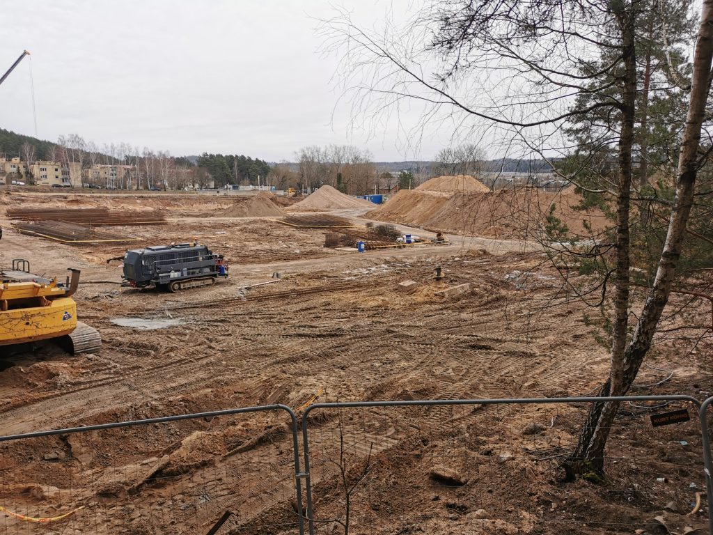 Bukčiai 1 etapas (Bukčių g. 94) - Multi apartment - construction photos