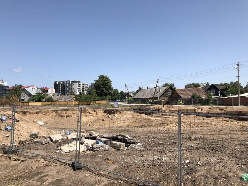 K17 (Kernavės g. 15, 17) - Multi apartment - construction photos