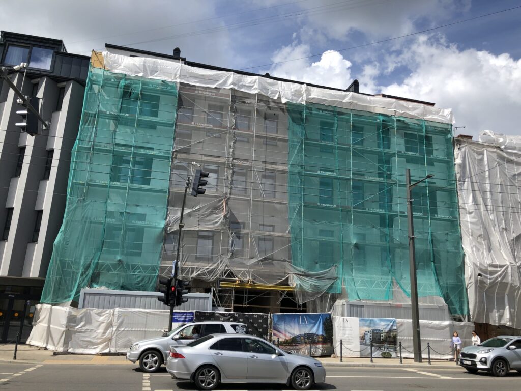 LA AVENUE (E. Ožeškienės g. 3) - Multi apartment - construction photos