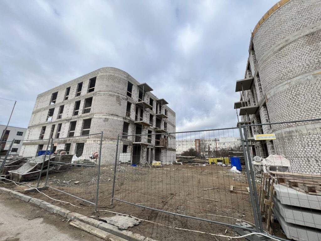 Tonkūno apartamentai 2 etapas (J. Tonkūno g. 7) - Multi apartment - construction photos