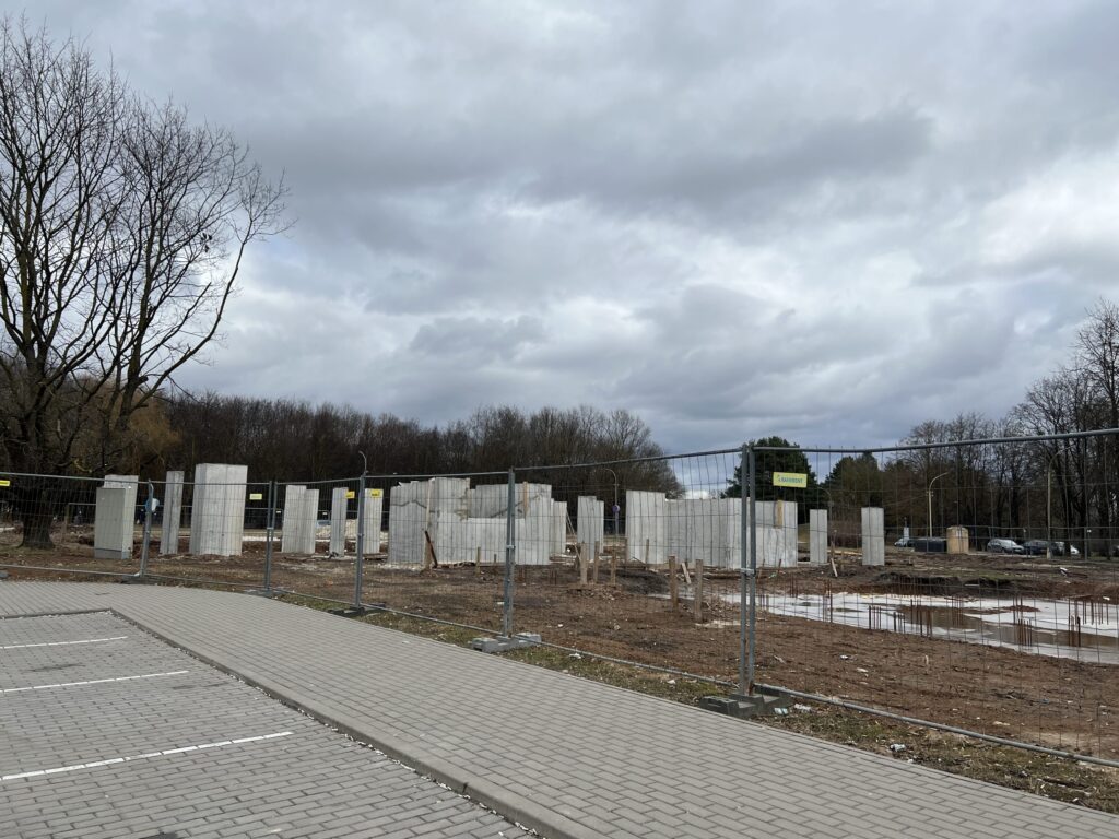 Skandea (V. Krėvės pr. 28B) - Multi apartment - construction photos