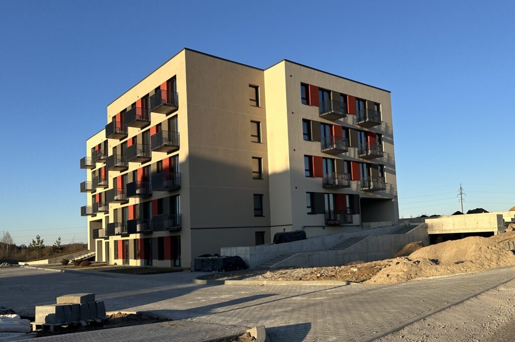 Naujasis Antakalnis (Duburio namas) (Duburio g. 4) - Multi apartment - construction photos