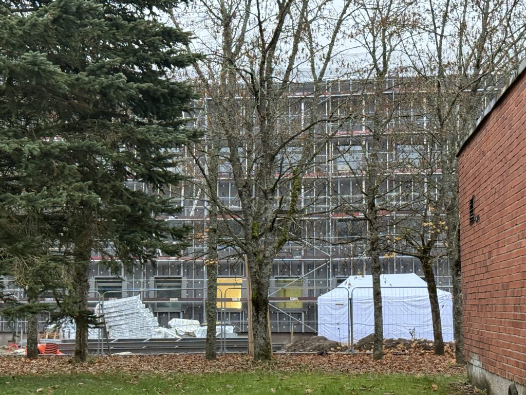 Infekcinių ligų departamentas prie Klaipėdos univesitetinės ligoninės (Liepojos g. 39) - Hospital - construction photos