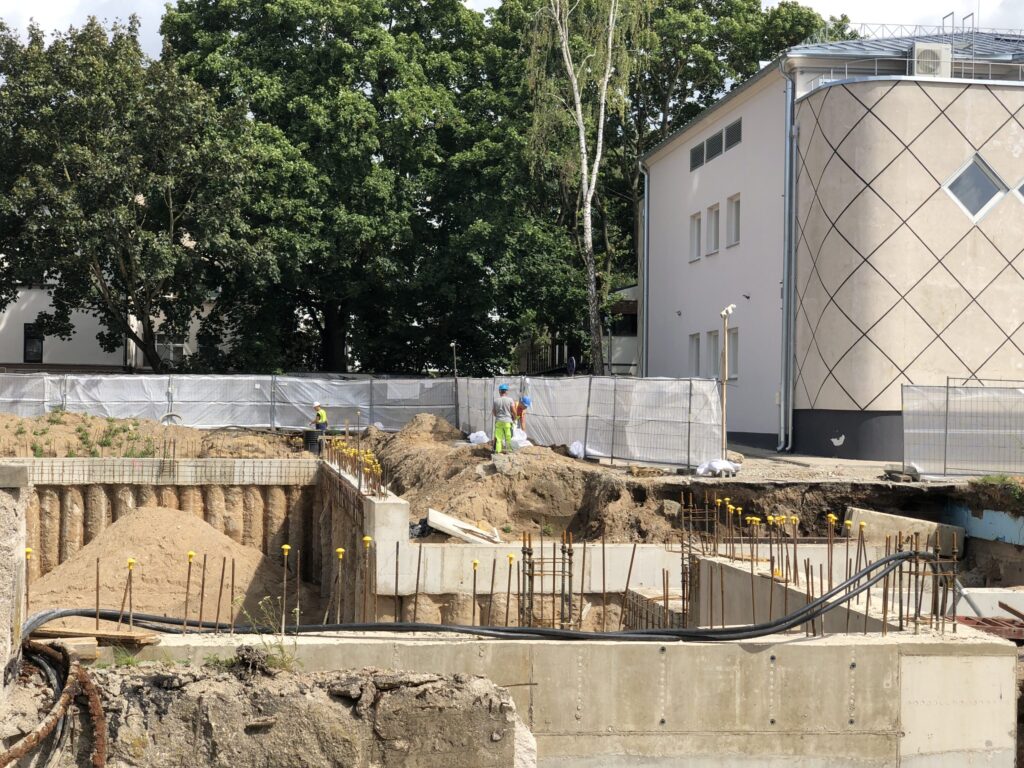 Parkingas Donelaičio g. 65A (K. Donelaičio g. 65A) - Parking facility - construction photos