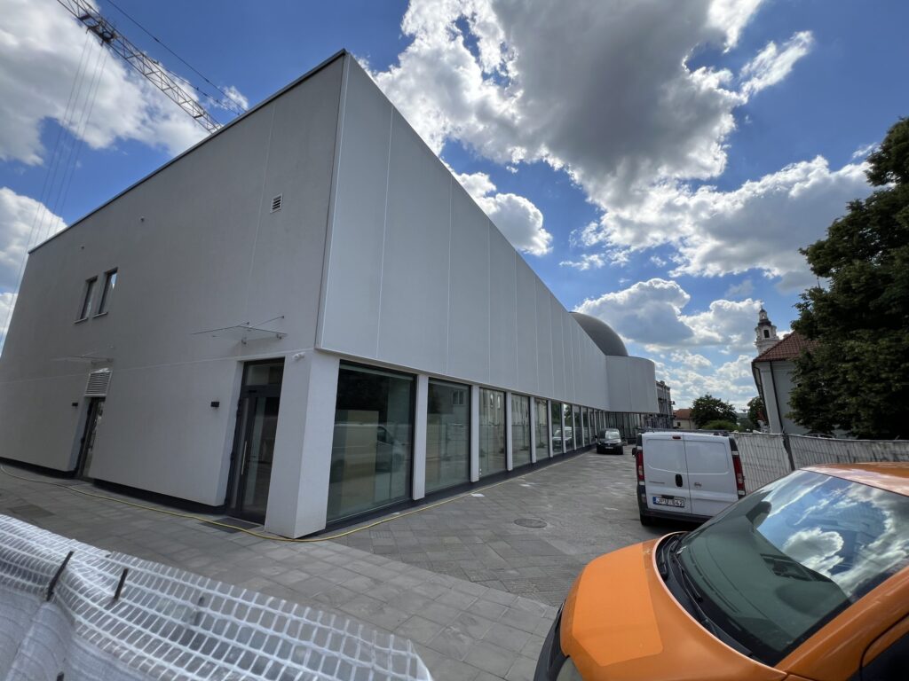 Vilniaus STEAM centras (Konstitucijos pr. 12A) - Primary and secondary education - construction photos