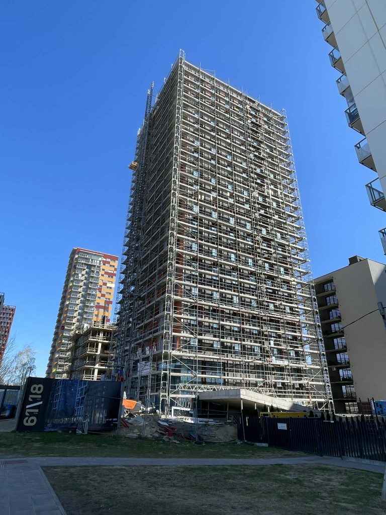 Newton 1 etapas (K1) (Viršuliškių skg. 8) - Multi apartment - construction photos