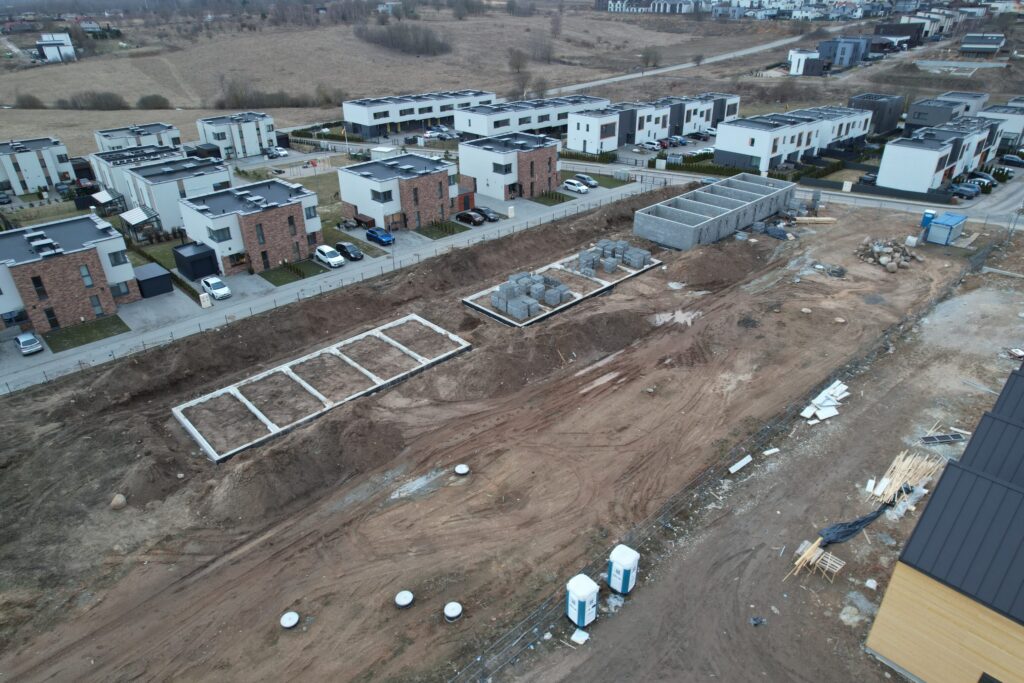 Baskų g. 15 (Baskų g. 15) - Row housing - construction photos