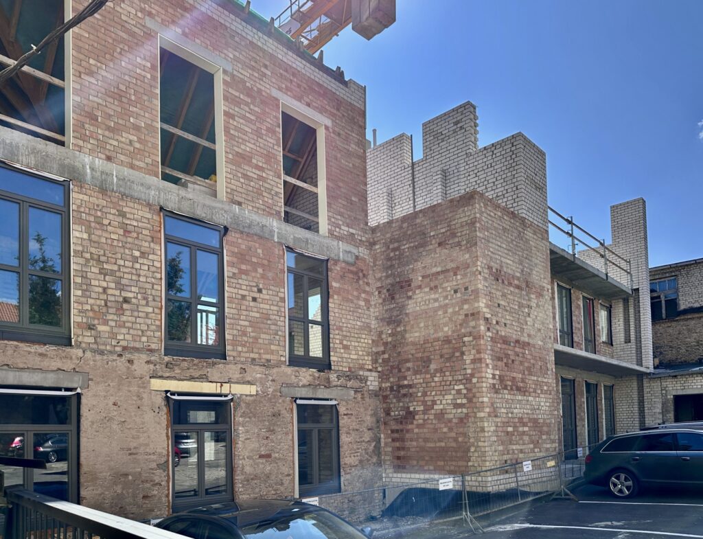 Totorių sodas (Totorių g. 13) - Multi apartment - construction photos