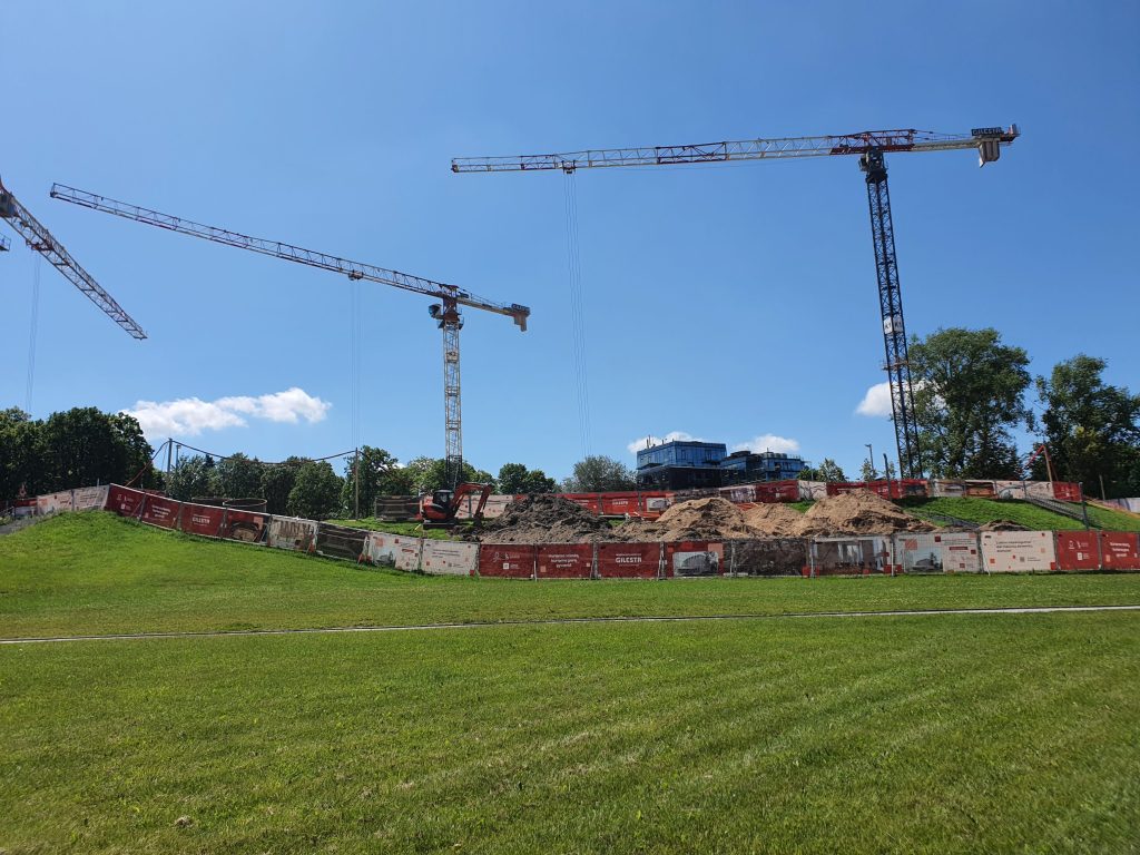 Nacionalinė koncertų salė "Tautos namai" (V. Mykolaičio-Putino g. 5) - Concert hall - construction photos