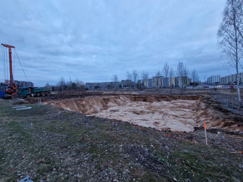 Martyno namai 3 etapas (A korpusas) (M. Mažvydo g. 30) - Multi apartment - construction photos