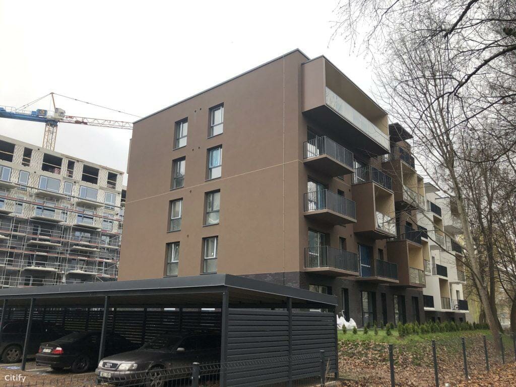 Klevų namai (Partizanų g. 34) - Multi apartment - construction photos