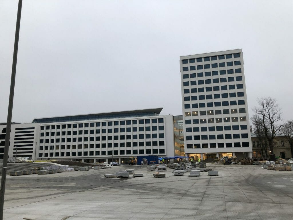 BLC 2 (V. Putvinskio g. 51, K. Donelaičio g. 60) - Office center - construction photos