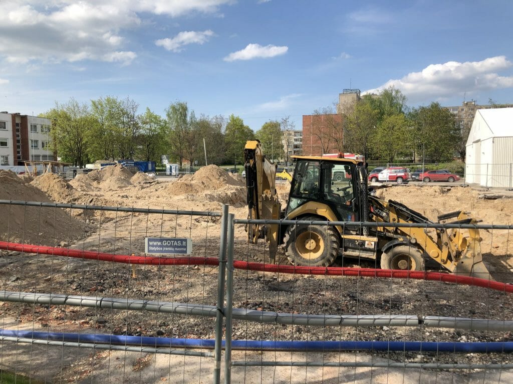 Priešgaisrinis depas (Rolando Jankausko g. 2) - Administrative - construction photos