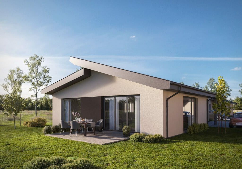 17 perlų (Uždaroji g.) - Private house community - visualization